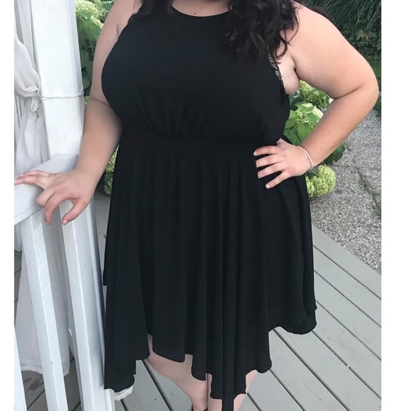 torrid Dresses & Skirts - Black Handkerchief Torrid Dress torrid Dresses & Skirts - Black Handkerchief Torrid Dress